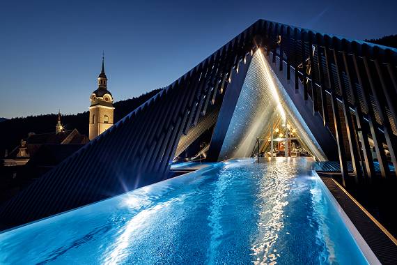 Skypool im Adults Only Hotel GAMS zu zweit