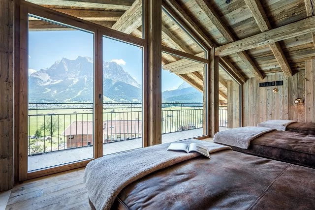 Wellnessbereich im Hotel Post Lermoos