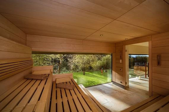 Sauna im Boutique Spa Hotel Fritsch am Berg