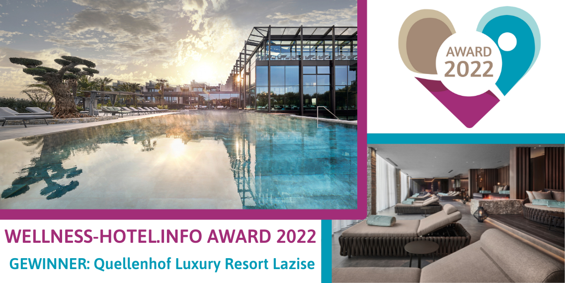 Gewinner des wellness-hotel.info Awards 2022