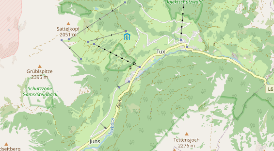 Wellnesshotel auf Karte