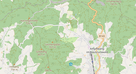 Wellnesshotel auf Karte