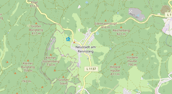 Wellnesshotel auf Karte