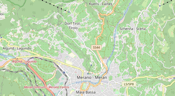 Wellnesshotel auf Karte