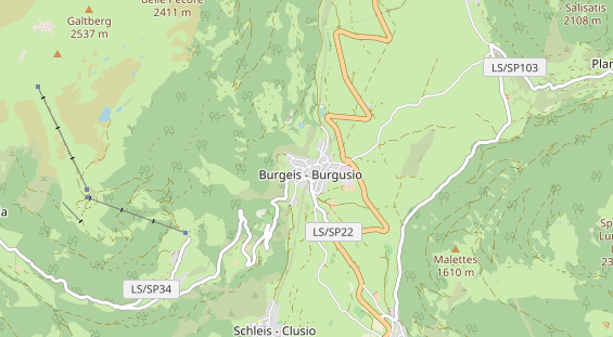 Wellnesshotel auf Karte