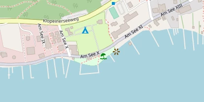 Wellnesshotel auf Satellitenbild