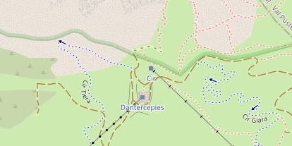 Wellnesshotel auf Satellitenbild