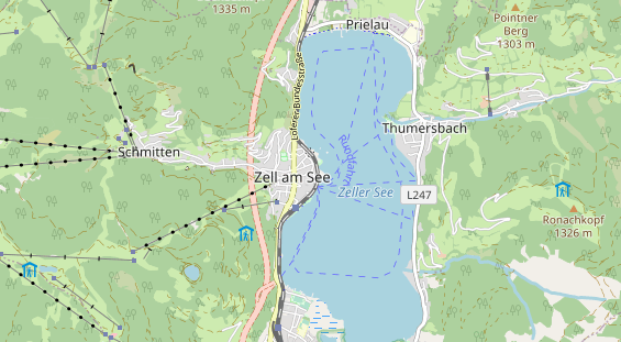 Wellnesshotel auf Karte