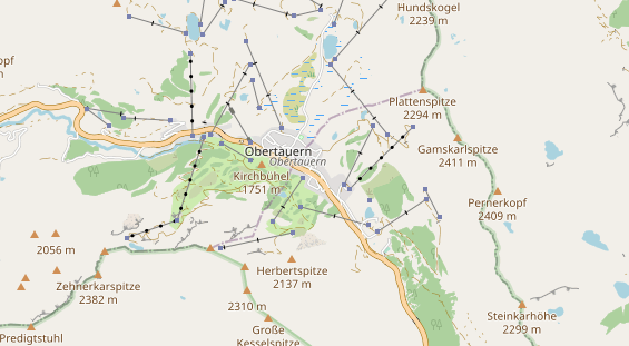 Wellnesshotel auf Karte