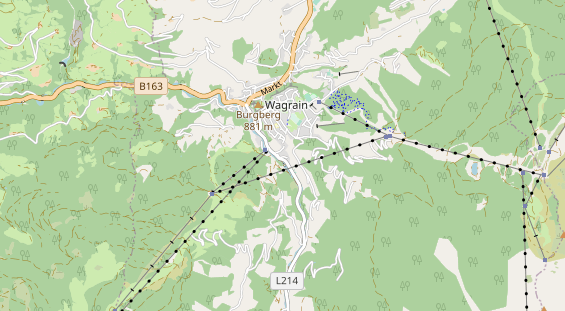 Wellnesshotel auf Karte