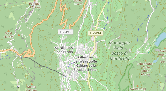 Wellnesshotel auf Karte