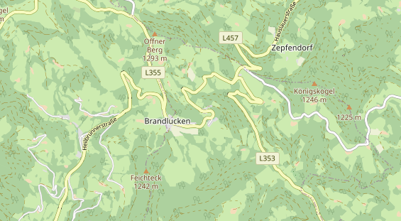 Wellnesshotel auf Karte