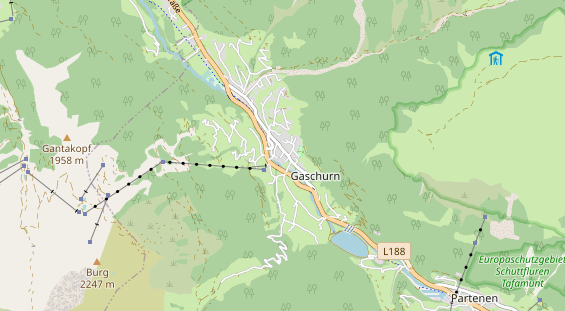 Wellnesshotel auf Karte