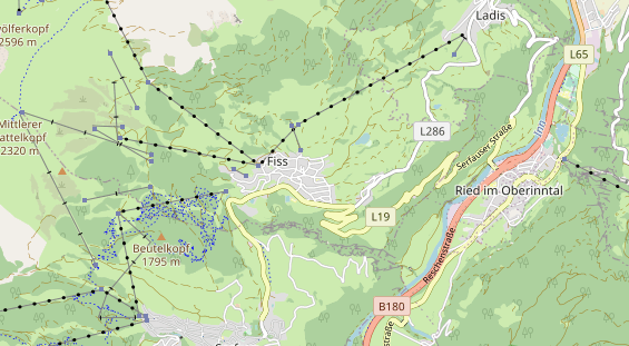 Wellnesshotel auf Karte