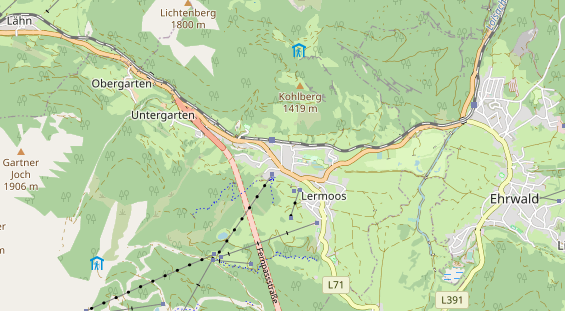 Wellnesshotel auf Karte