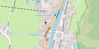 Wellnesshotel auf Satellitenbild