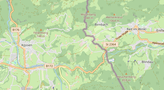 Wellnesshotel auf Karte