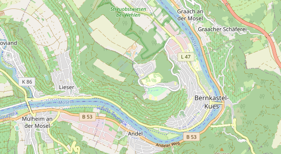 Wellnesshotel auf Karte