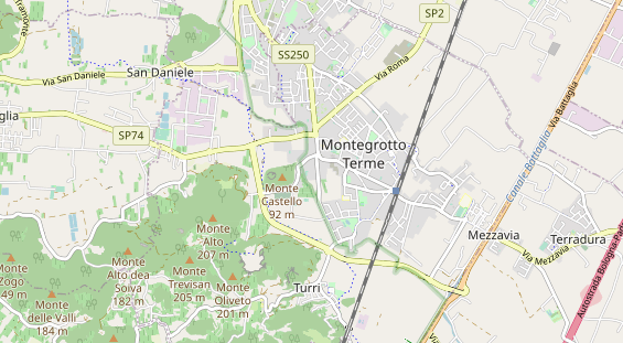 Wellnesshotel auf Karte