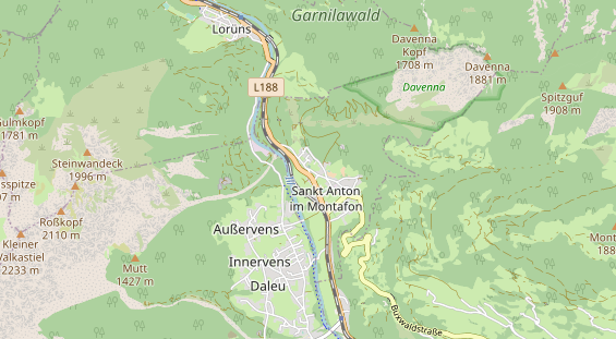 Wellnesshotel auf Karte