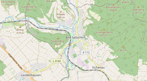 Wellnesshotel auf Karte