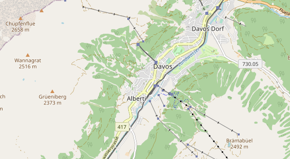 Wellnesshotel auf Karte