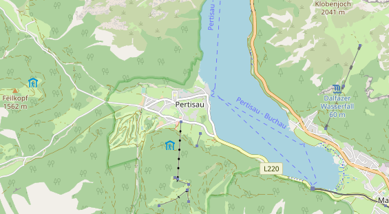 Wellnesshotel auf Karte