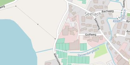 Wellnesshotel auf Satellitenbild