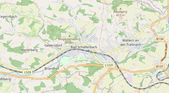 Wellnesshotel auf Karte