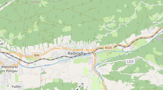 Wellnesshotel auf Karte