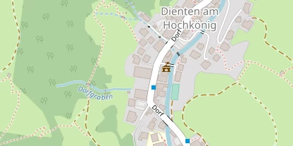 Wellnesshotel auf Satellitenbild