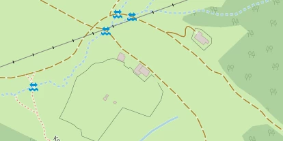 Wellnesshotel auf Satellitenbild