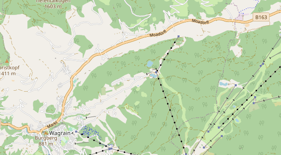 Wellnesshotel auf Karte