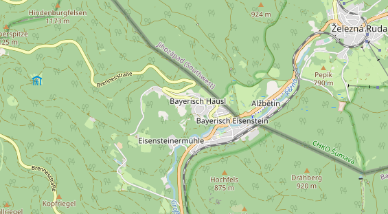 Wellnesshotel auf Karte