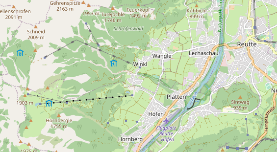 Wellnesshotel auf Karte