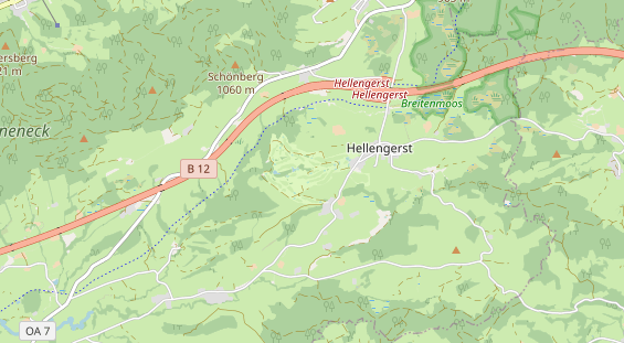 Wellnesshotel auf Karte