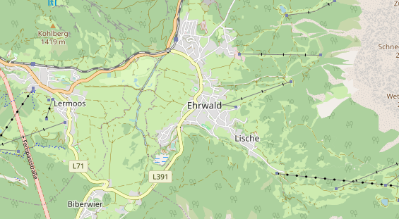 Wellnesshotel auf Karte