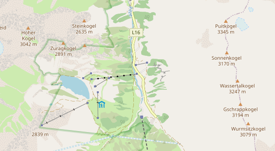 Wellnesshotel auf Karte