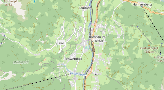 Wellnesshotel auf Karte