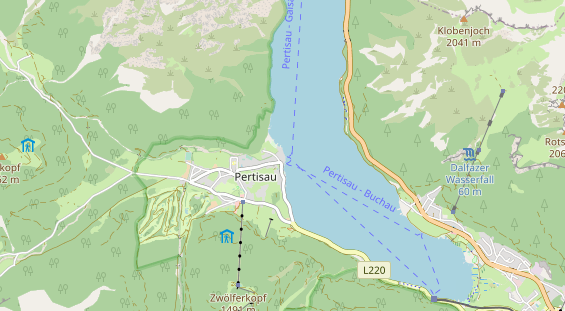 Wellnesshotel auf Karte