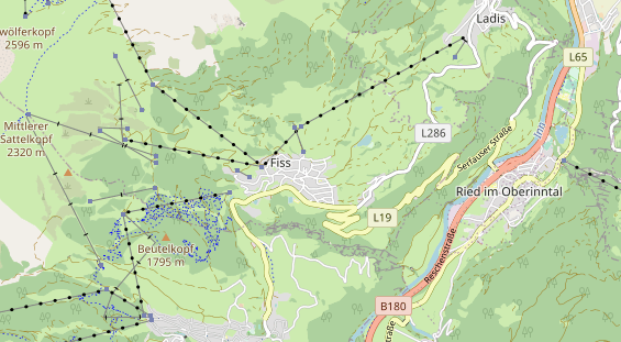 Wellnesshotel auf Karte