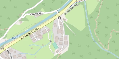 Wellnesshotel auf Satellitenbild