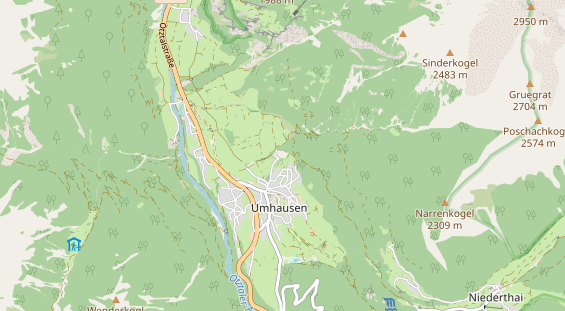 Wellnesshotel auf Karte