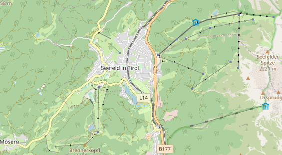 Wellnesshotel auf Karte