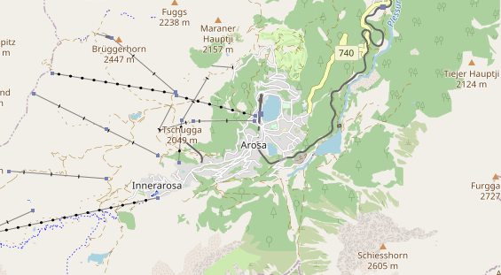 Wellnesshotel auf Karte