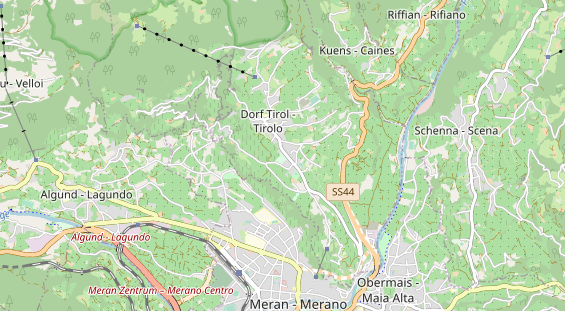 Wellnesshotel auf Karte