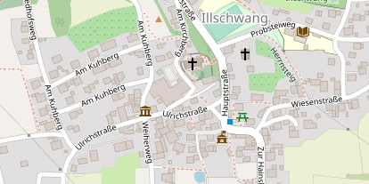 Wellnesshotel auf Satellitenbild
