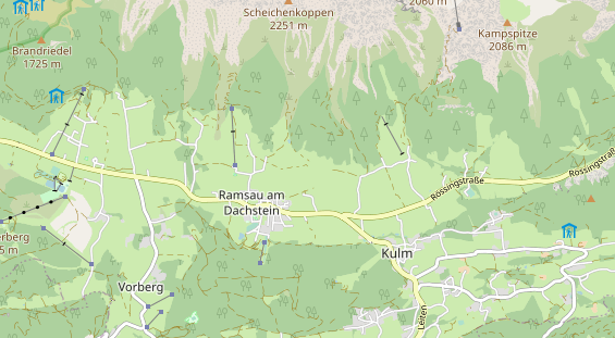 Wellnesshotel auf Karte