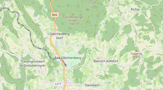 Wellnesshotel auf Karte