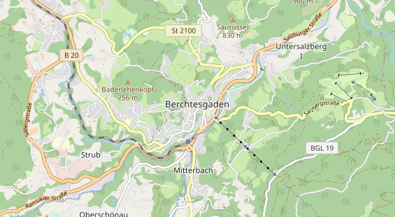 Wellnesshotel auf Karte